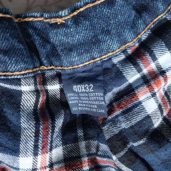 Men's flannel lined jeans - Picture 8 of 9